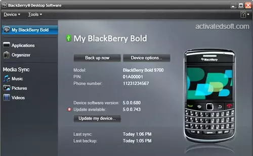 BlackBerry Desktop Software for Mac